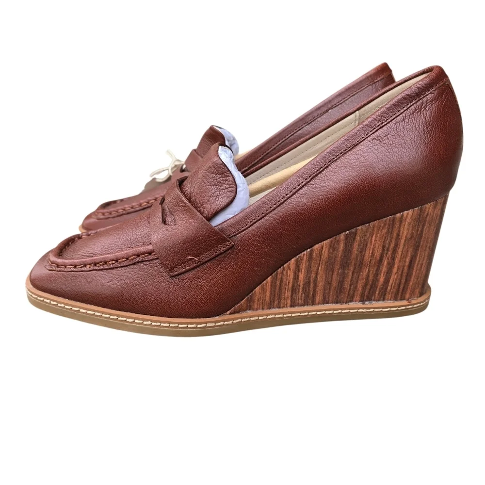 🌻NIB Sanctuary Cadence Wedge Loafer, Size 9.5M - Picture 3 of 15